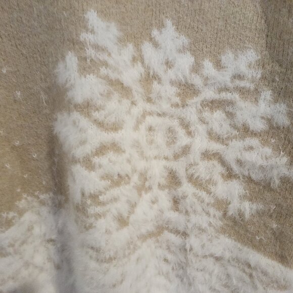 Womens NEW Rickis Snowflake Pullover Sweater Size Large - Picture 5 of 6